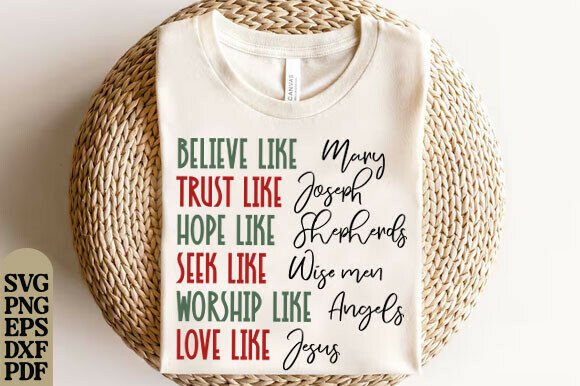 Believe Like Mary, Christian Christmas