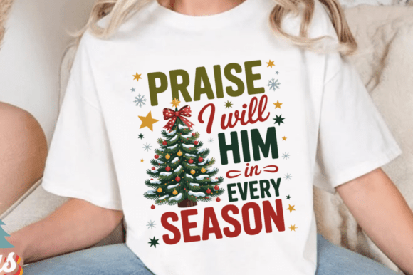Faith Christmas PNG: Christian Christmas T-Shirt Designs