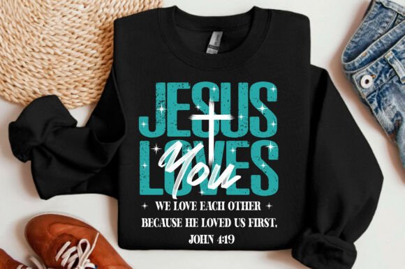 Jesus Love You PNG, Christian SVG — T-Shirt Designs