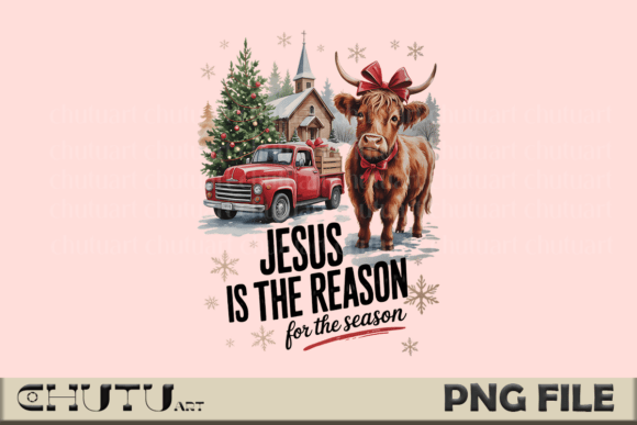 Jesus Reason Season PNG Farmhouse T-Shirt Designs