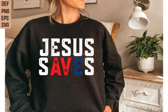 Jesús Saves SVG,PNG for T-Shirt Designs