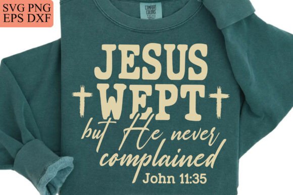 Jesus Wept PNG Bundle: T-Shirt Designs
